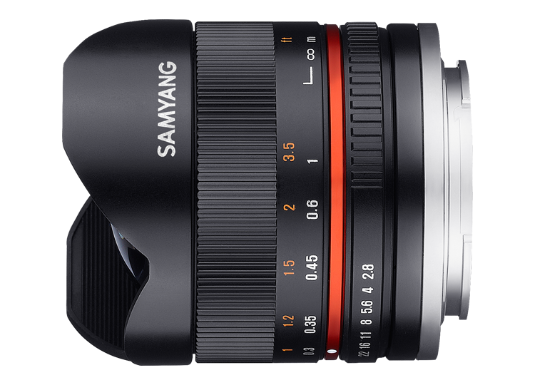 Samyang 8 mm f2.8 II Lens for connection