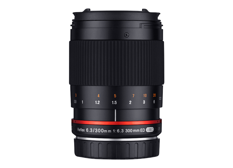 Samyang SY300M-FX-BK 300mm F6.3 Mirror Lens for Fuji X Mirrorless Interchangeable Lens Cameras 